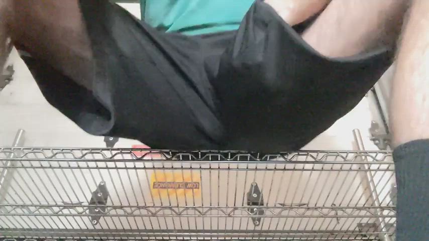 amateur big balls big dick cock solo gif