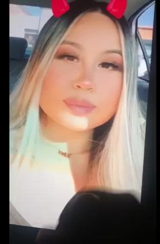 she’s my fav cum dump