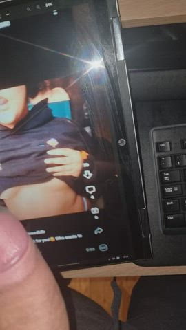 amateur big tits boobs masturbating tribute r/tributeme gif
