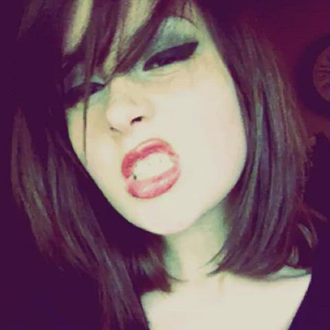 amateur brunette cute gif