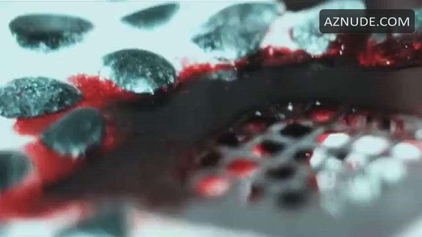 brunette cinema topless gif