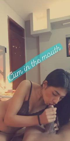 blowjob couple latina gif