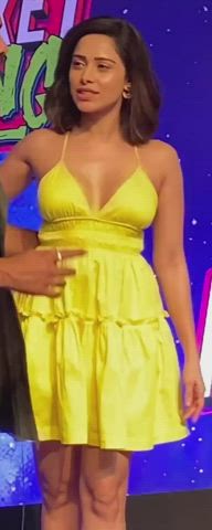 bollywood celebrity cleavage skirt twerking gif