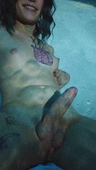 Wanna play with my tities or my girl cock? You can choose your favorite.