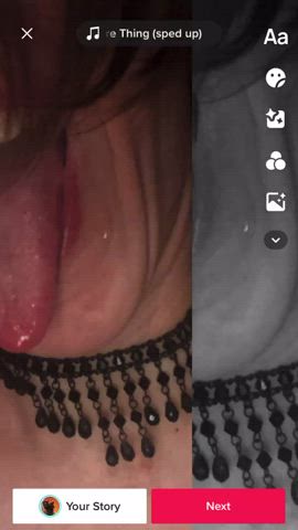 ass butt plug legs lips natural tits pussy rope play tiktok gif