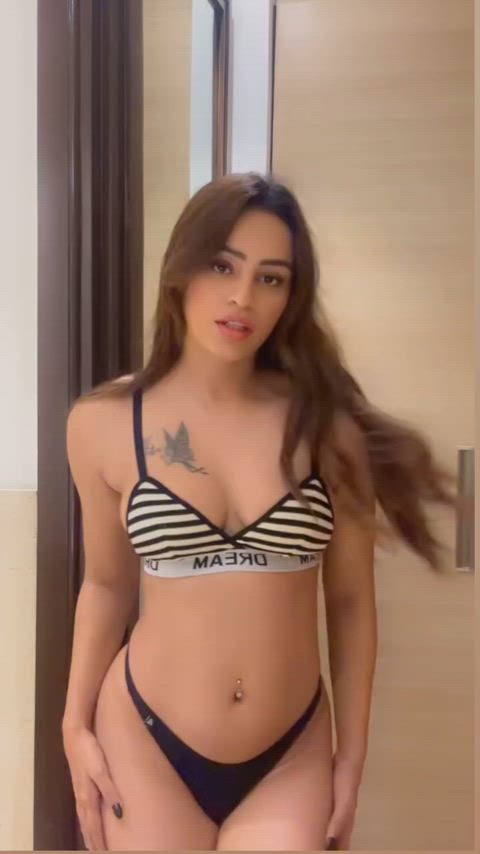 asian bikini bollywood cute dancing desi indian teasing teen tiktok gif