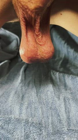 balls big balls male masturbation masturbating skinny solo tattoo gif