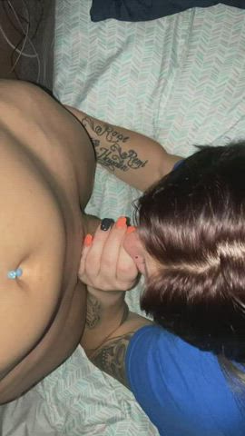 Girls going down on each other