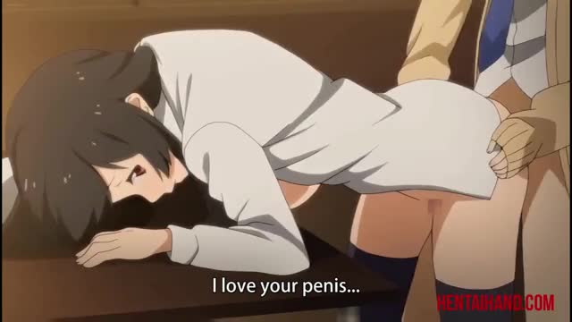 Toshi Densetsu Series 5 - Ahegao Doggystyle Sex with Senpai [hentai gif] [doggystyle]