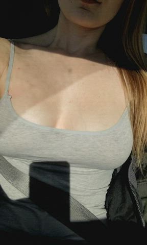boobs bouncing tits braless gif