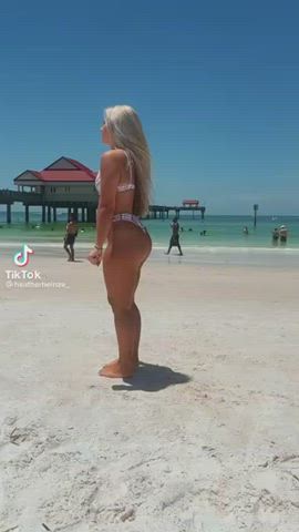 ass blonde teen gif