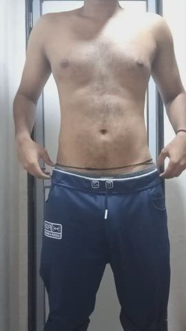 asian cock big dick male masturbation solo gif