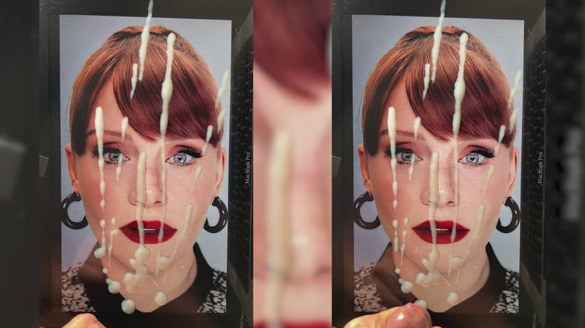 celebrity cum cumshot facial jerk off masturbating tribbing tribute r/tributeme gif