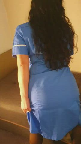 ass nurse stockings gif