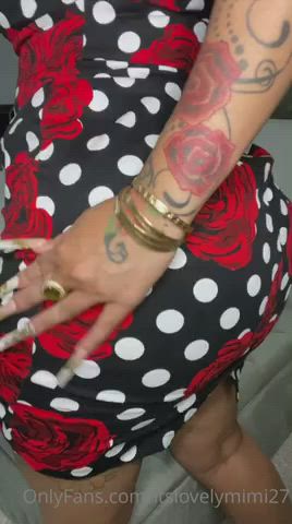 Asian Ass Strip Tease gif