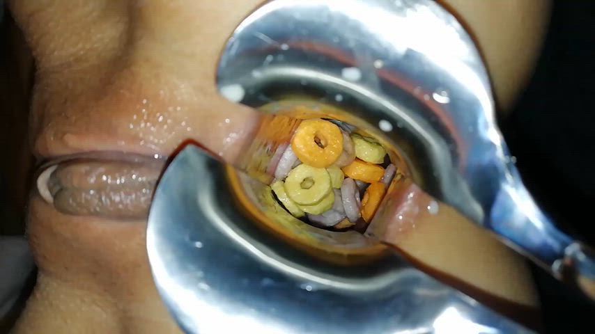 anal play food fetish kinky sweetie teen gif