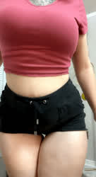 Big Ass Clothed Curvy gif