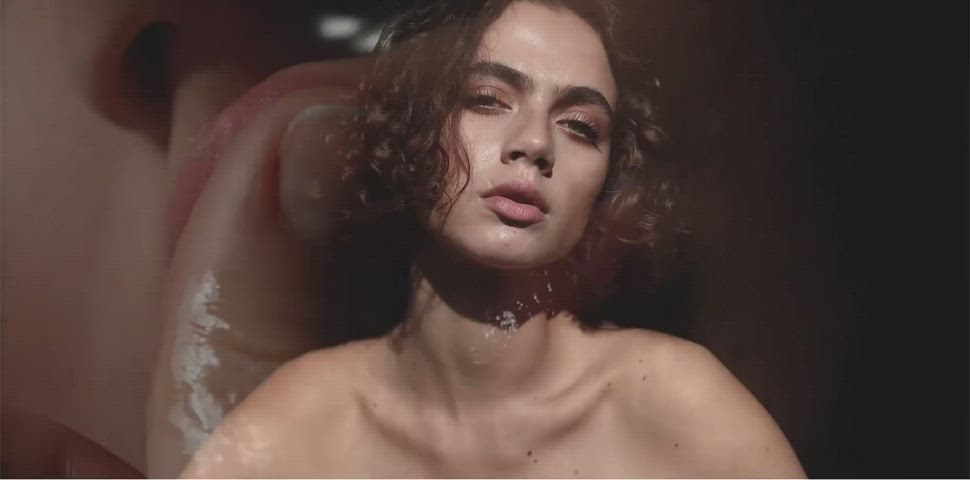 big tits huge tits model gif