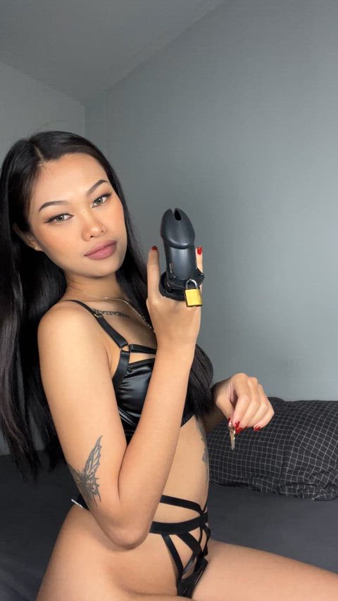 chastity chastity belt domination gif