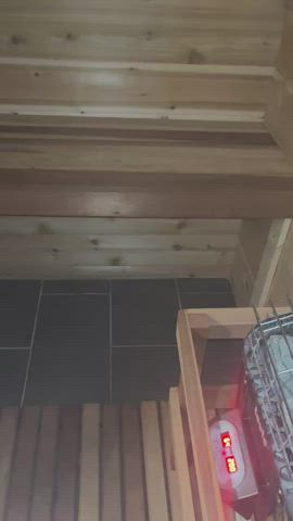 big dick cock hairy masturbating sauna uncut r/caughtpublic gif