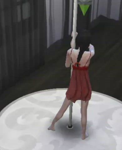 animation lingerie solo gif