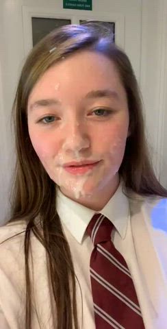 cum cute teen gif