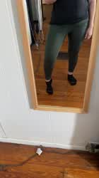 [F] Small trickle in my workout pants.