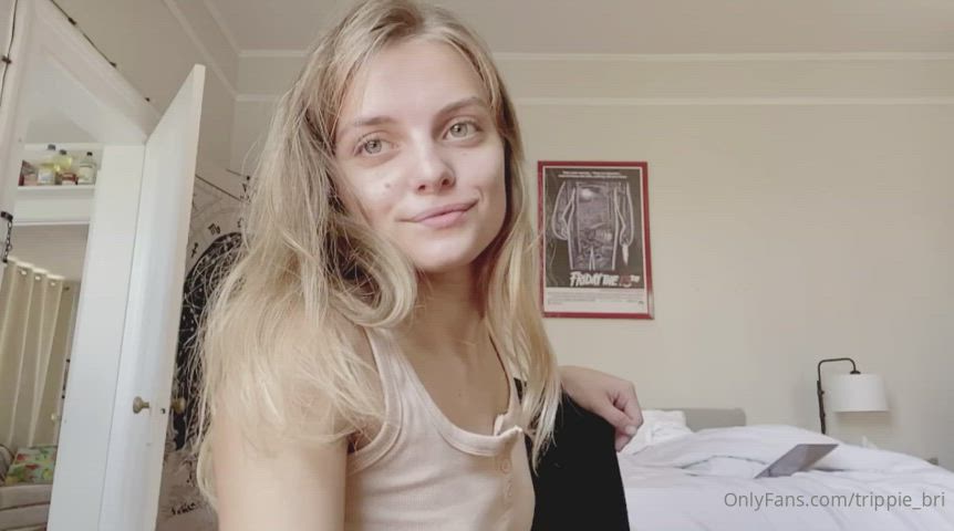 ass blonde slow motion gif