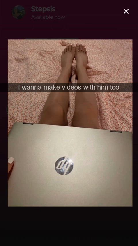 alyssa bounty brunette masturbating step-sister gif