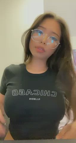 Showing off for the camera