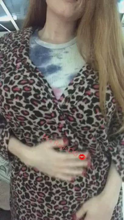 Wanna see under my dressing gown? It’s a chilly night
