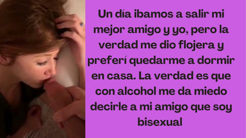 big dick blowjob caption cum femboy gay sissy spanish surprise sissycaption blowjobs