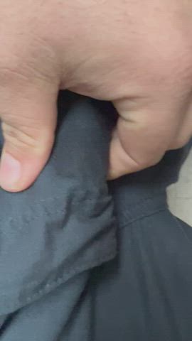 edging public wet gif