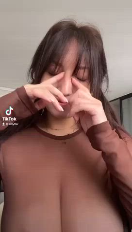 asian big tits see through clothing tits gif