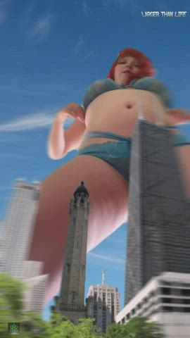 Just finished up a new giantess growth clip! Coming soon to Onlyfans - view FREE