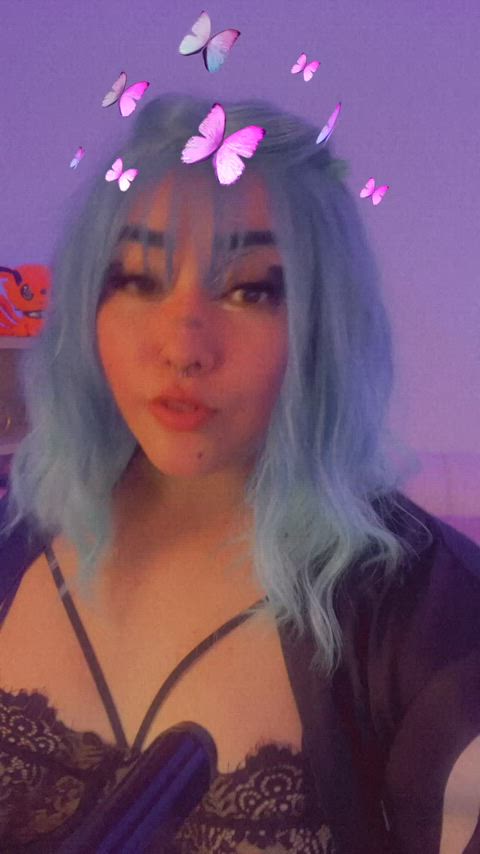 ahegao animation bbw cute latina onlyfans saliva spit spit on face tiktok gif