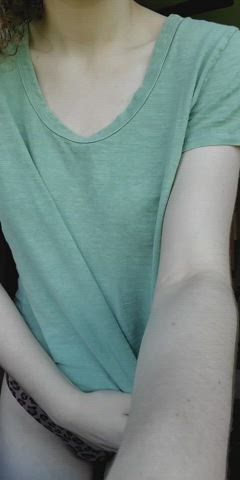 Amateur Natural Tits Titty Drop gif