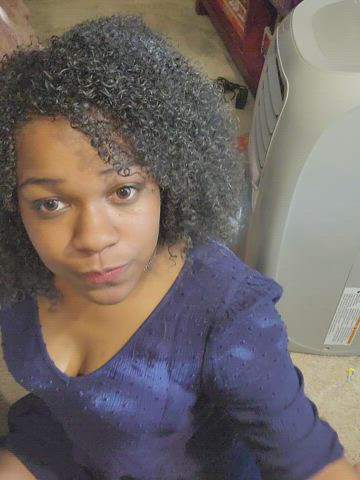 Brown Eyes Camgirl Dress Ebony Eye Contact OnlyFans Teasing gif