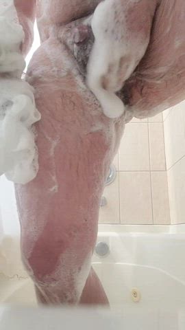 Washing my small penis