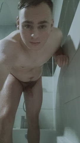 Ass Cock Shower gif