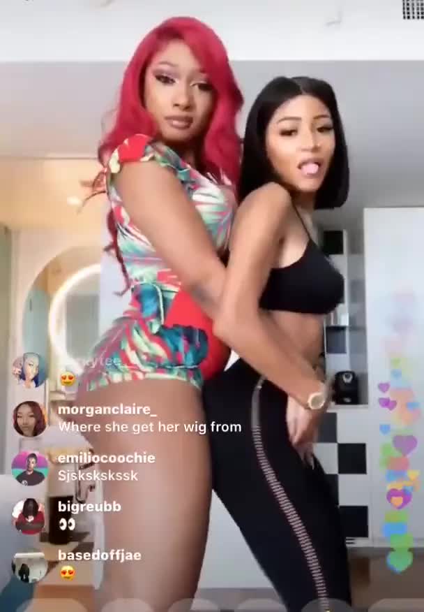 Megan Thee Stallion &amp; Jai Nice got really horny during this IG live