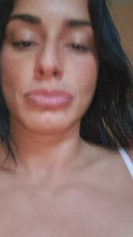 amateur babe big tits boobs nsfw gif