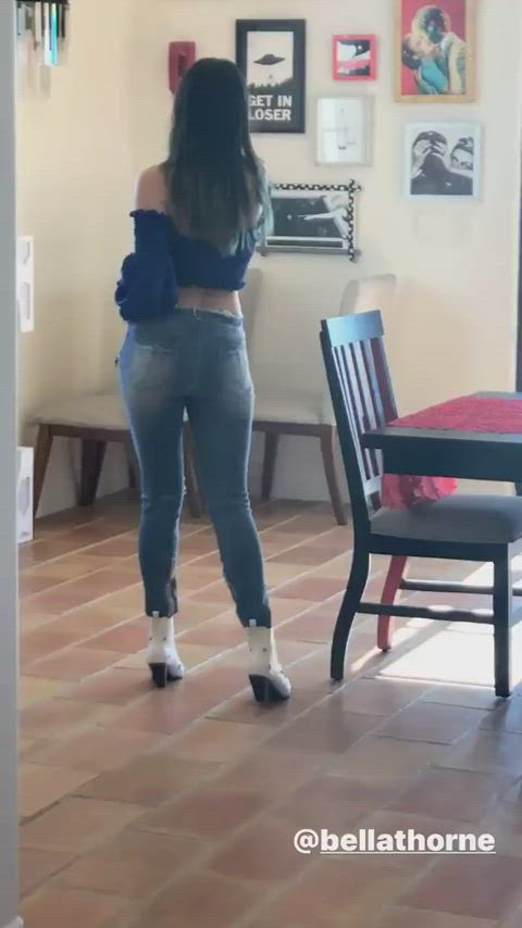 bella thorne booty celebrity gif