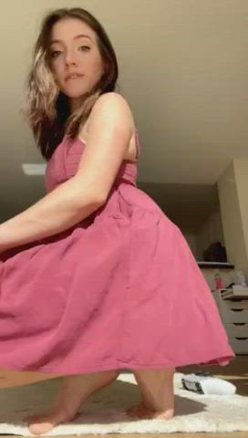 jiggling petite pussy gif