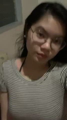 amateur asian big tits huge tits natural tits tits gif