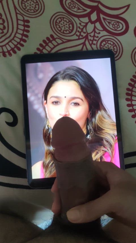bollywood cum cute masturbating thick cock gif