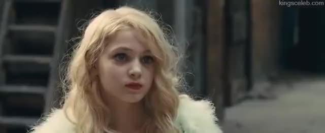 Deborah Revy embarrassed from "My Little Princess"