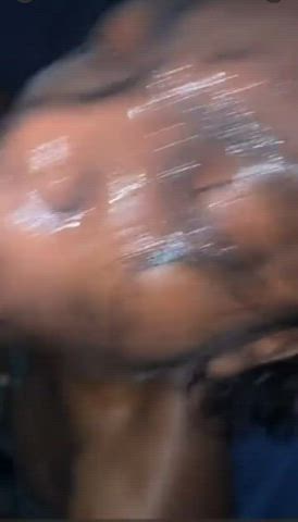 bbc deepthroat ebony gagging hardcore gif