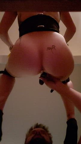 ass bondage toy gif