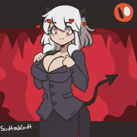 Cute Female Hentai gif